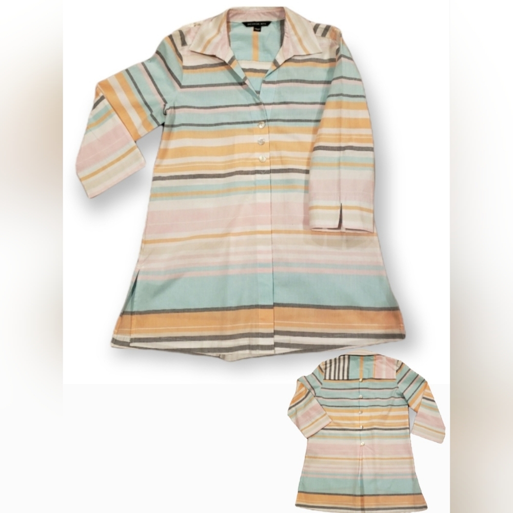 ZAC AND RACHEL - NWOT - 3/4 Sleeve Tunic Shirt - Petite Small